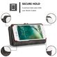 Caseme 008 Housse iPhone SE (2020) Etui avec Coque Détachable Porte-Monnaie - Noir