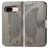 Mobigear Butterfly Housse Google Pixel 8a Etui Porte-Monnaie - Gris