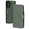 Mobiparts Classic Wallet Samsung Galaxy A36 MagSafe Étui - Stone Green