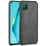 Mobigear Croco Coque Huawei P40 Lite Coque arrière Rigide - Noir
