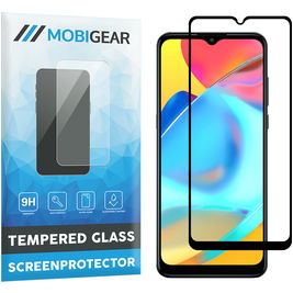 Mobigear Premium Alcatel 3L Verre trempé Protection d'écran - Compatible Coque - Noir