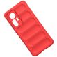 Mobigear Bumpy Coque HONOR X7 Coque arrière en TPU Souple - Rouge