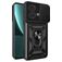 Mobigear Armor Ring Cam Slide Coque Motorola Edge 40 Neo Coque arrière Rigide Anti-Chocs avec Anneau-Support et Protecteur Lentilles - Noir