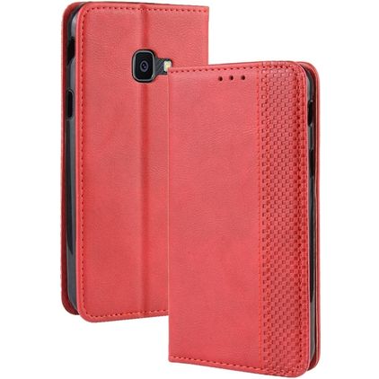 Mobigear Sensation Housse Samsung Galaxy Xcover 4s Etui Porte-Monnaie - Rouge