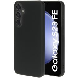 Mobiparts Coque Samsung Galaxy S23 FE Coque arrière en Silicone - Noir