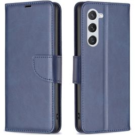 Mobigear Excellent Housse Samsung Galaxy S24 Etui Porte-Monnaie - Bleu