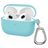 Mobigear Classic Coque Apple AirPods 3 Coque en Silicone Souple - Emerald Green