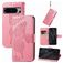 Mobigear Butterfly Housse Google Pixel 8 Pro Etui Porte-Monnaie - Rose