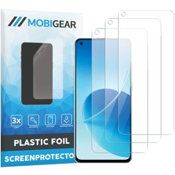 Mobigear OPPO Reno 6 5G Protection d'écran Film - Compatible Coque (Lot de 3)