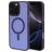 Mobiparts Hardcover Coque iPhone 16 Pro Max MagSafe Coque arrière Rigide - Satin Purple