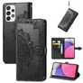 Mobigear Mandala Housse Samsung Galaxy A33 Etui Porte-Monnaie - Noir