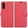 Mobigear Classic Sony Xperia 10 III Étui Portefeuille - Rouge
