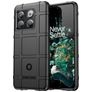 Mobigear Rugged Shield Coque OnePlus 10T Coque arrière en TPU Souple Anti-Chocs - Noir