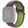 Mobigear Sport Plus Buckle Bracelet Silicone Fitbit Versa 2 Fermeture boucle ardillon - Vert / Violet