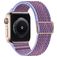 Mobigear W Texture Bracelet Nylon Apple Watch Bracelet élastique - 42/41/40/38 mm - Violet