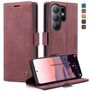 CaseMe 013 Housse Samsung Galaxy S26 Ultra Etui Porte-Monnaie - Rouge