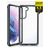 ITSKINS SupremeClear Samsung Galaxy S21 Plus Plastique rigide Coque arrière Antichoc - Transparent / Noir
