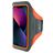 Mobiparts Comfort Fit Brassard Téléphone iPhone 13 Mini Brassard Coque de Sport en Neoprène - Neon Orange