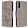 Mobigear Butterfly Housse Sony Xperia L4 Etui Porte-Monnaie - Gris