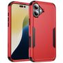 Mobigear Ultra Tough Coque iPhone 17 Coque arrière Rigide Anti-Chocs - Rouge