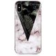Mobigear Marble Coque iPhone XS Max Coque arrière en TPU Souple - Leaves
