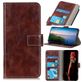 Mobigear Basic Housse HTC Desire 22 Pro Etui Porte-Monnaie - Marron