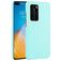 Mobigear Croco Coque Huawei P40 Coque arrière Rigide - Turquoise