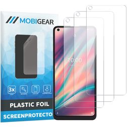 Mobigear Wiko View 5 Plus Protection d'écran Film - Compatible Coque (Lot de 3)