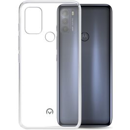 Mobilize Gelly Coque Transparente Motorola Moto G50 Coque arrière en TPU Souple - Transparent