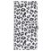 Mobigear Leopard Housse Samsung Galaxy S21 Etui Porte-Monnaie - Blanc
