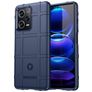 Mobigear Rugged Shield Coque POCO X5 Coque arrière en TPU Souple Anti-Chocs - Bleu