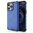 Mobigear Honeycomb Coque iPhone 14 Pro Coque arrière Rigide Anti-Chocs - Bleu