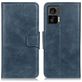 Mobigear Classy Housse Motorola Edge 30 Neo Etui Porte-Monnaie - Bleu