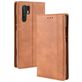 Mobigear Sensation Housse Huawei P30 Pro Etui Porte-Monnaie - Cognac
