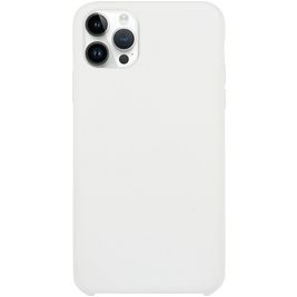 Mobigear Rubber Touch Coque iPhone 15 Pro Max Coque arrière en Silicone - Blanc Mobigear Rubber Touch Coque iPhone 15 Pro Max Coque arrière en Silicone - Blanc
