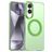 Mobigear Shockproof Samsung Galaxy S25 Edge MagSafe Plastique rigide Coque arrière - Vert