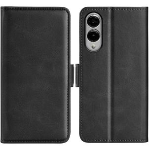Mobigear Slim Magnet Housse Samsung Galaxy S25 Edge Etui Porte-Monnaie - Noir