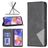Mobigear Rhombus Slim Housse Samsung Galaxy A23 Etui - Noir