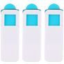 Mobigear Square - Cache webcam Curseur de Confidentialité - Blanc - 3-Pack (Lot de 3)