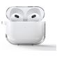 Mobigear Coque Apple AirPods 3 Coque en Silicone Souple - Transparent