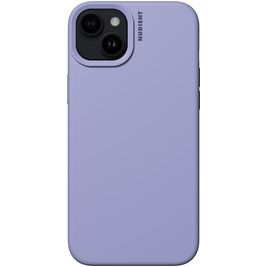 Nudient Base Coque iPhone 15 Plus Coque arrière en Silicone - Soft Purple
