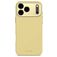 Decoded Coque iPhone 17 Pro Max Coque arrière en Silicone - Yuma Yellow