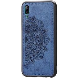 Mobigear Mandala Coque Huawei Y7 Pro (2019) Coque arrière Rigide - Bleu