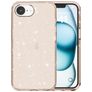 Mobigear Crystal Glitter Coque iPhone 16e Coque arrière Rigide - Or