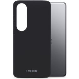 Mobilize Rubber Gelly OnePlus Nord CE 4 Lite TPU souple Coque arrière - Noir