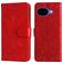 Mobigear Sunflower Housse Google Pixel 10a Etui Porte-Monnaie - Rouge