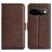Mobigear Slim Magnet Housse Google Pixel 11 Etui Porte-Monnaie - Marron
