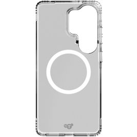 Tech21 EvoLite Coque Transparente Samsung Galaxy S26 Ultra MagSafe Coque arrière Rigide Anti-Chocs - Transparent