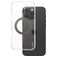CARE by PanzerGlass Kickstand iPhone 16 Pro Max MagSafe Plastique rigide Coque arrière avec béquille - Transparent / Noir