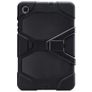 Xccess Survivor Essential Coque Samsung Galaxy Tab S6 Lite Coque arrière en Plastique rigide,Silicone + Support Amovible - Noir